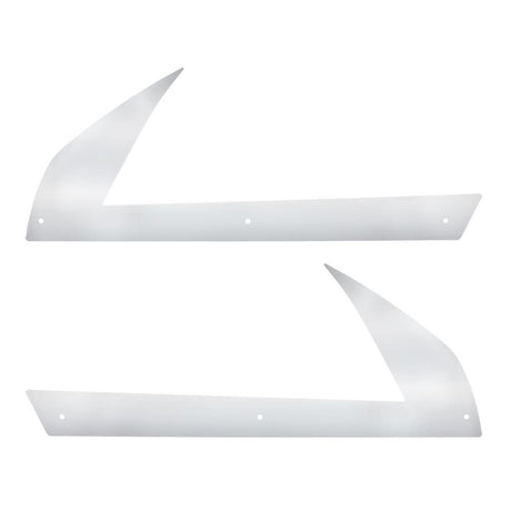 2018-2022 Freightliner Cascadia SS headlight fender guards, close-up
