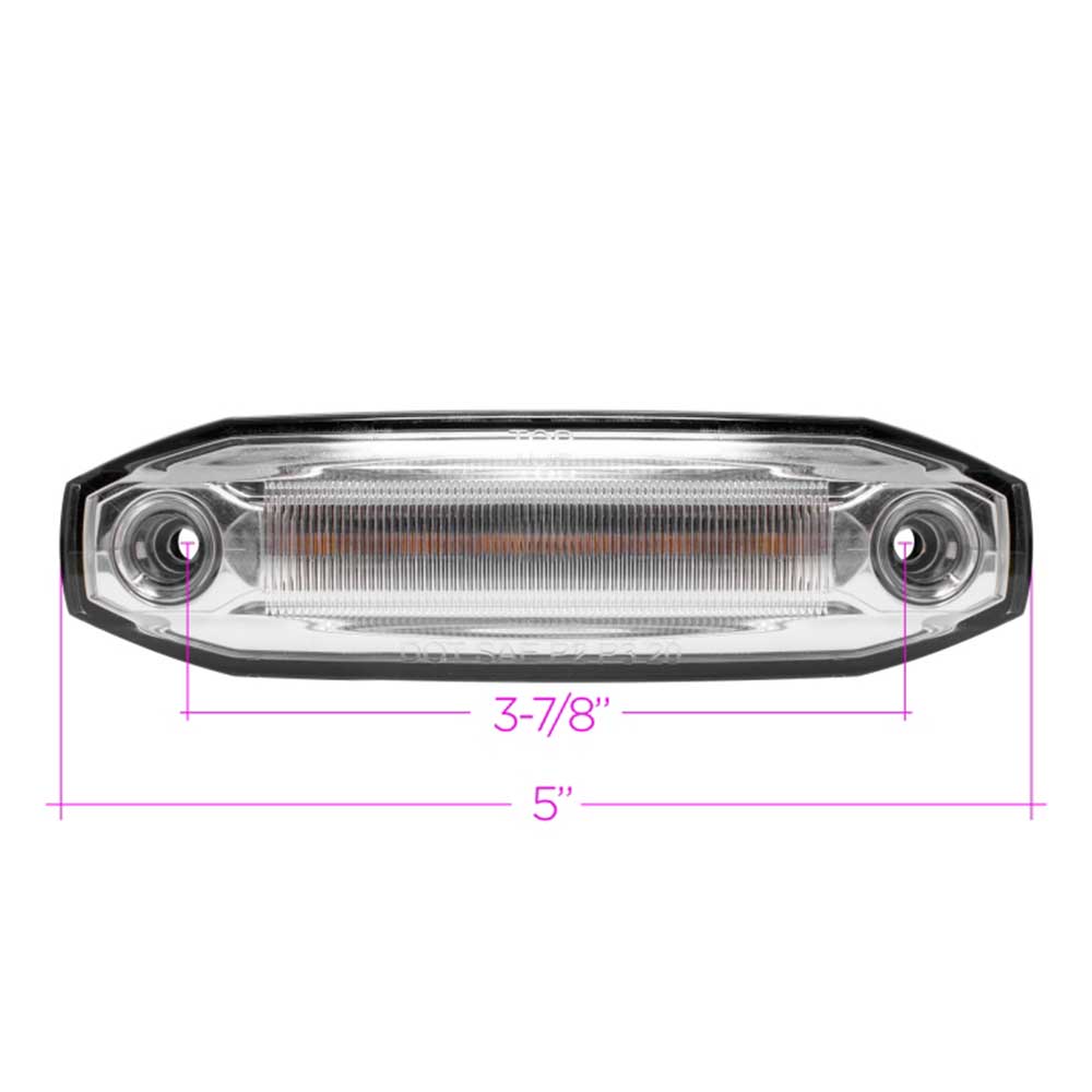 5" LED Marker Light with White Ground Illumination