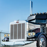Peterbilt 359, 379, 389 High Power LED Projection Headlight with Turn Signals and Mounting Arm
