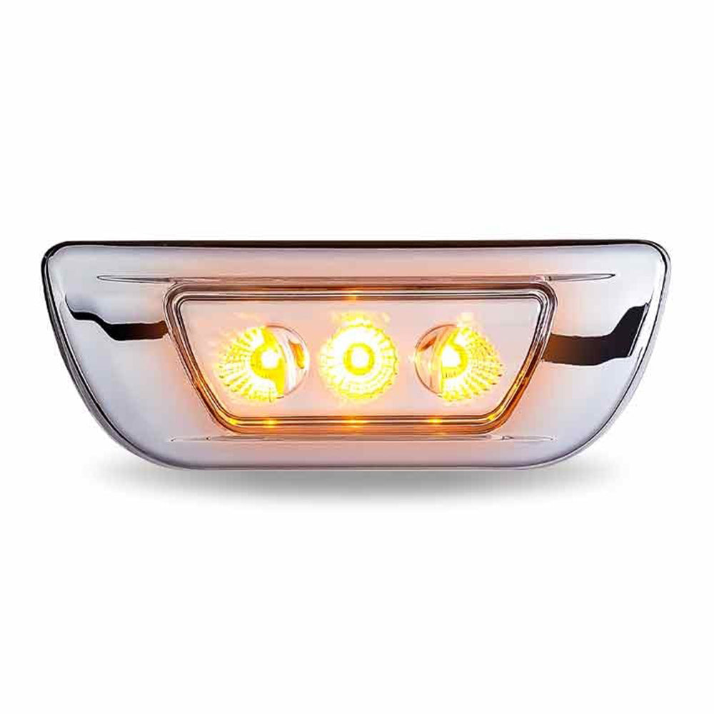 Kenworth/Peterbilt Dual Revolution Amber LED Turn & Marker to Auxiliary Cab LED Light