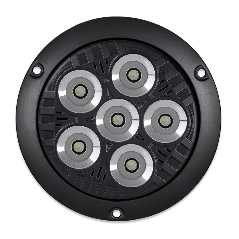 5" 6 LED Work Light with Flange Mount and Heatsink Technology