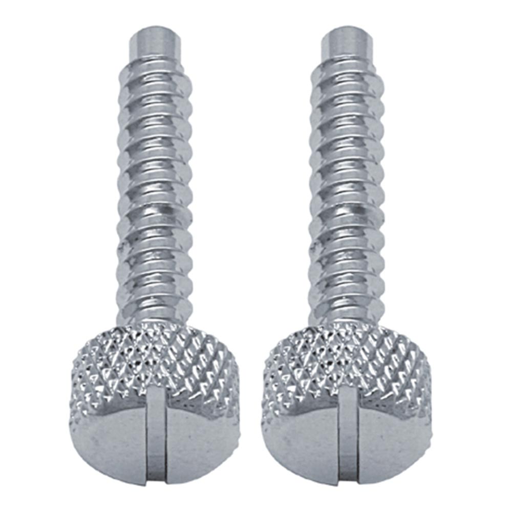 International Knurled Head and Sheet Metal Thread 1" Screws 2PK