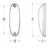 Freightliner Cascadia Amber/Amber LED Cab Light