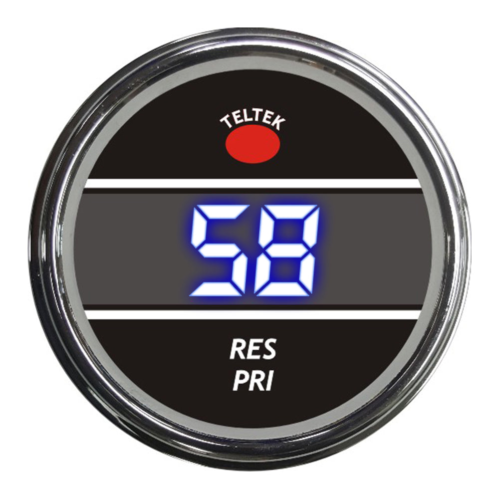 Reservoir Pressure Primary Teltek Smart Gauge for Peterbilt, Kenworth 2006 and newer