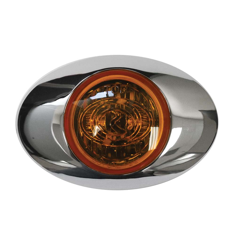 Front Peterbilt Air Cleaner Light Bars with Hero H3 LED Lights