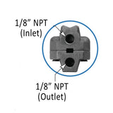 Eaton Fuller Transmission Push Pull Valve 1/8" NPT