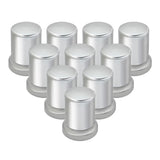 33mm x 2-3/8" Chrome Top Hat Nut Covers - Push On 10PK
