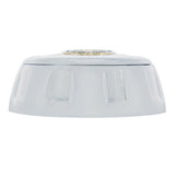 US Army Chrome Aluminum Steering Wheel Horn Button With Metal Medallion