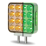 4" Square Dual Revolution Double Face LED Light