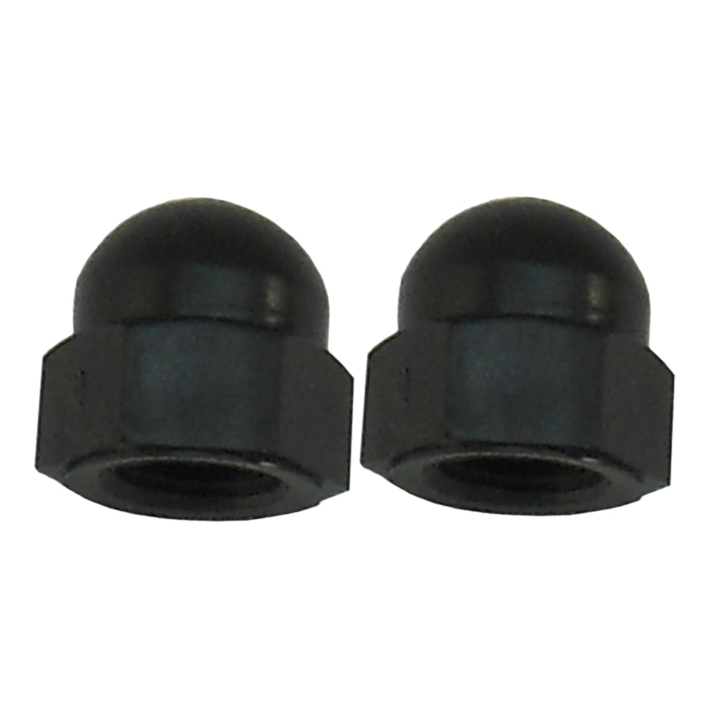Quickmount Black Cap Nut - 2 Pack