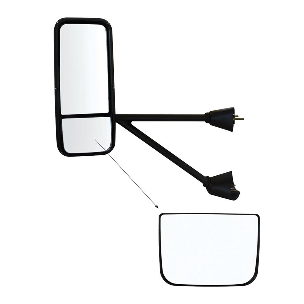 Kenworth T600, T660, T800 Series Lower Heated Mirror Only