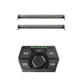 XKGlow 4-Piece SAR 360 Degree Search and Rescue Light Bar System