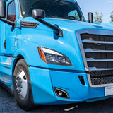 Freightliner Cascadia 34 LED Black Fog Light With LED Light Bar