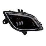 Freightliner Cascadia 34 LED Black Fog Light With LED Light Bar