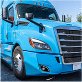 Freightliner Cascadia 34 LED Black Fog Light With LED Light Bar