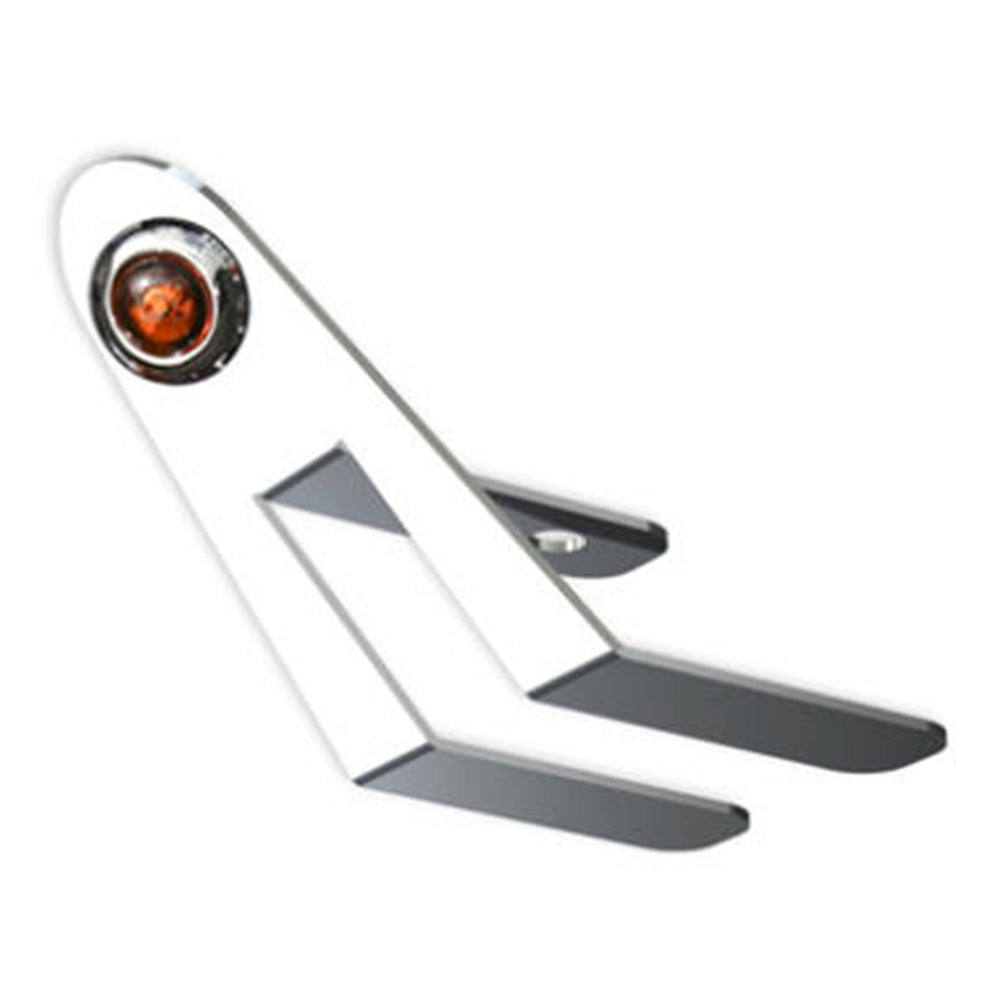 Nova Underglow Light Bracket with One 3/4" Round Light Hole