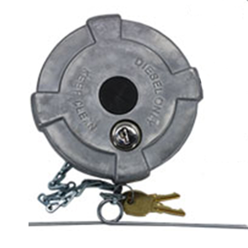 4" Aluminum Full Function Vented Locking Fuel Cap