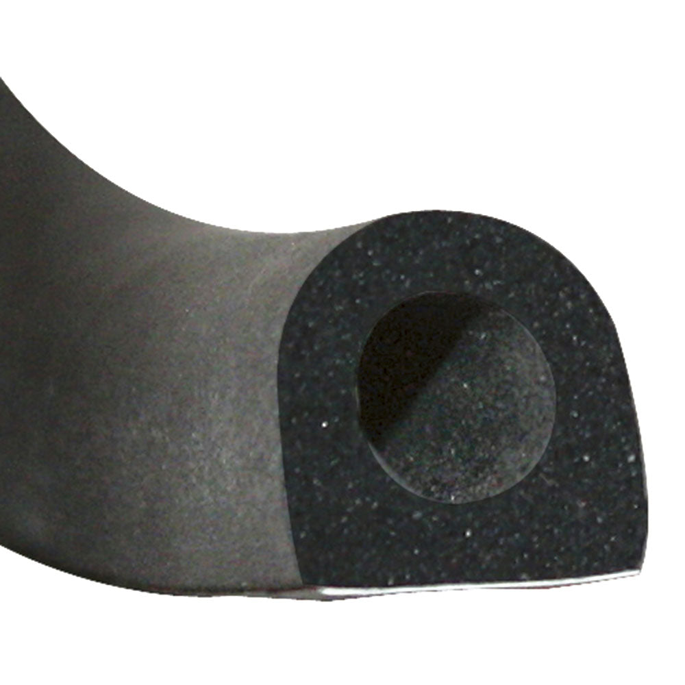 1/2" Bulb Adhesive Rubber Seal