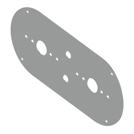 Stainless steel Peterbilt, Kenworth dome light panel for watermelon lights for semi trucks