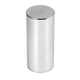 33mm x 5" Chrome Plastic Flat Top Cylinder Nut Cover - Push On