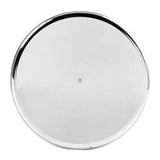 33mm x 5" Thread-On Chrome Plastic Flat Top Cylinder Nut Cover