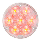 4" Slim Red/Clear LED Light with 1157 Plug