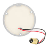 4" Slim Red/Clear LED Light with 1157 Plug