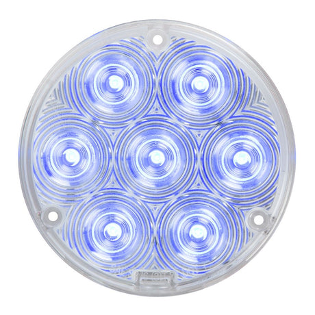 4" Slim LED light with 1157 plug (variant 2), closer view