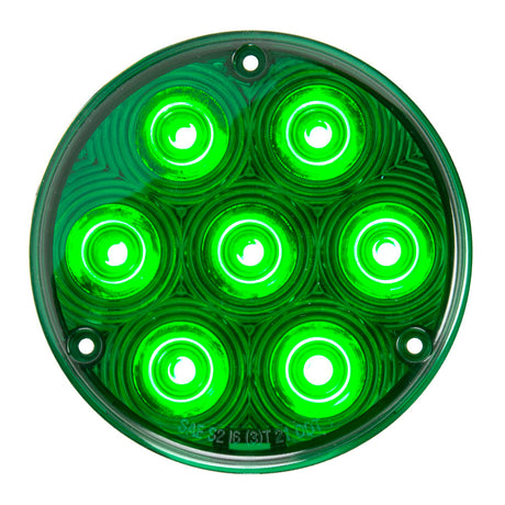 4" Slim LED light with 1157 plug (variant 2), closer detail