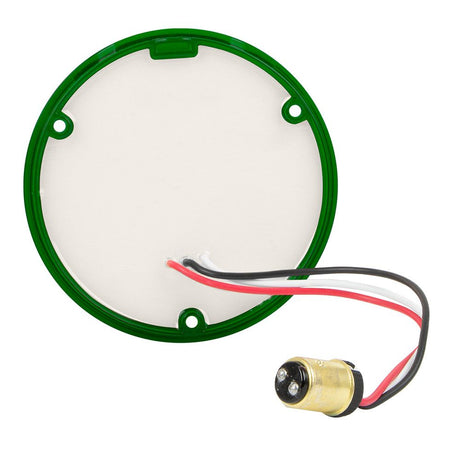 Closer view of 4" Slim LED light with 1157 plug (variant 2)
