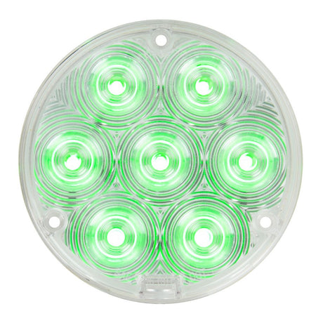 4" Slim LED light with 1157 plug (variant 2), close-up