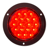 4" LED Light with Black Flange Mount