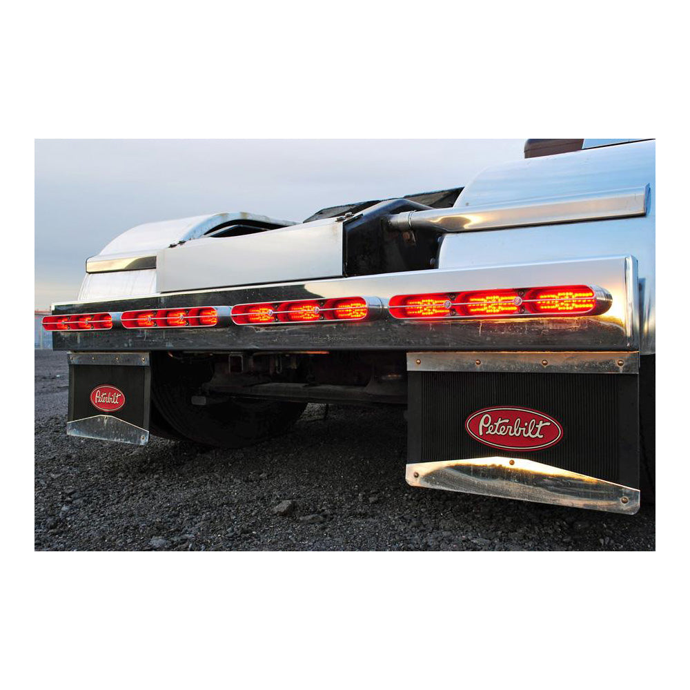 Double JJ Peterbilt Three Light Grill