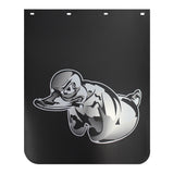 24"W x 30"L Black Poly Duck Mud Flap (EA)
