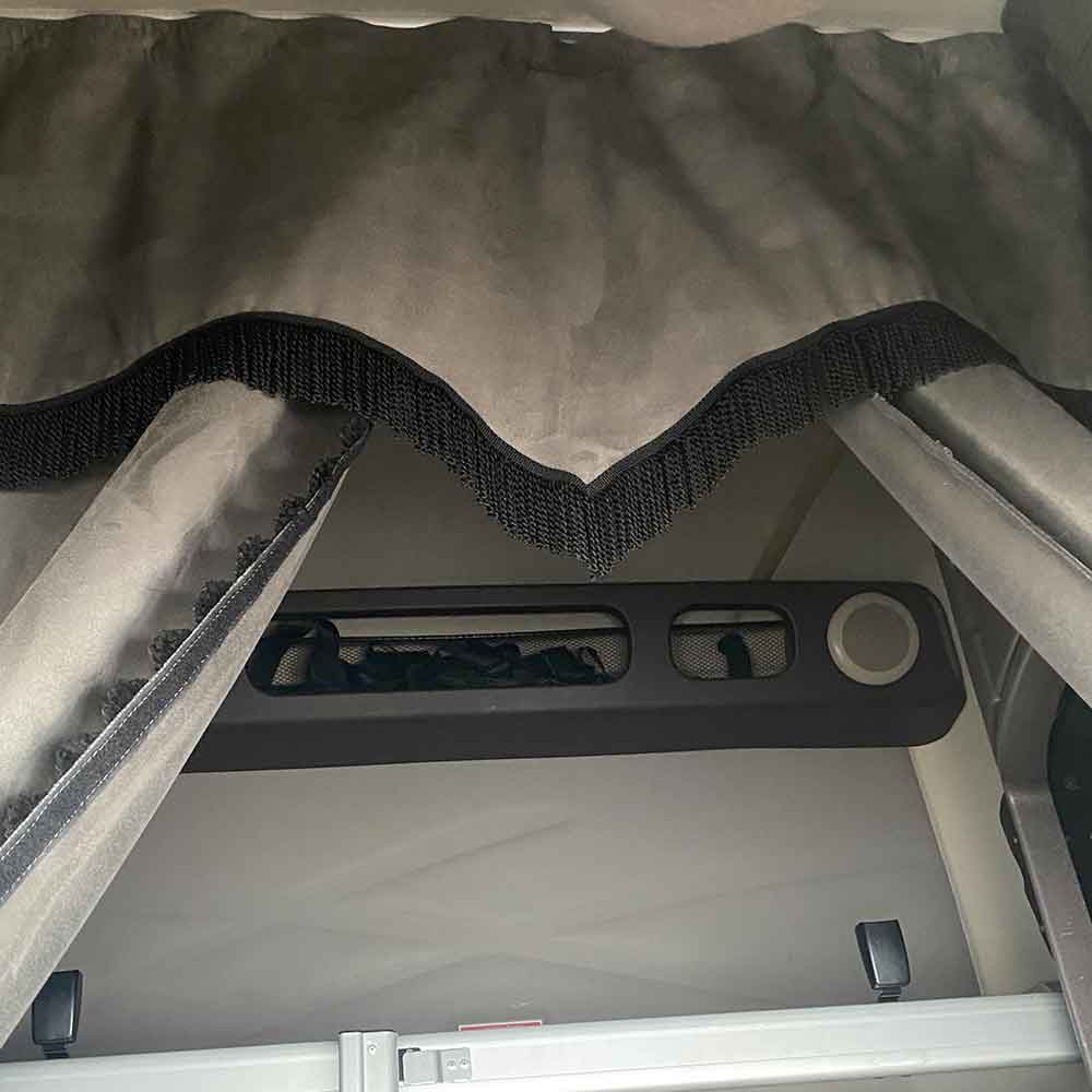 Freightliner Cascadia 2008-2016 Grey Three Piece Curtain Set