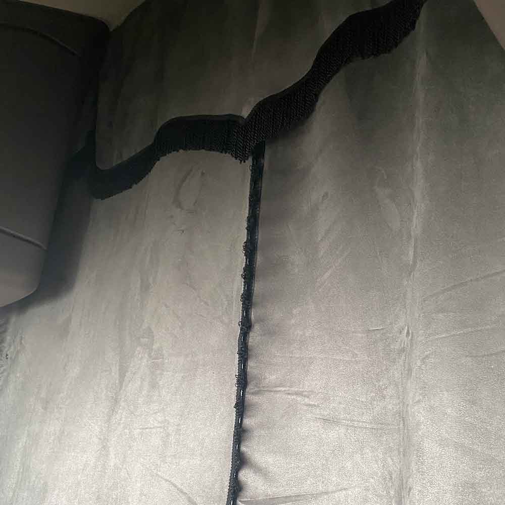 Freightliner Cascadia 2008-2016 Grey Three Piece Curtain Set