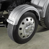 Liquid Platium 12"W Poly Lift Axle Fender