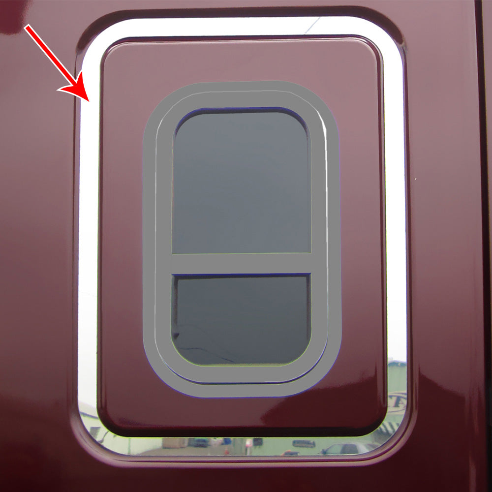 Freightliner Cascadia Sleeper Window Outer Indentation Trim