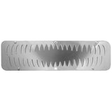 SS Teeth Mud Flap Weights w/Back Plates (PR)