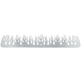 Chrome Flame Mud Flap Weight 4" x 24" (EA)