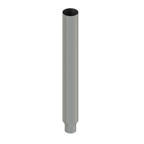 8"-5" X 36"L flat top one-piece chrome stack