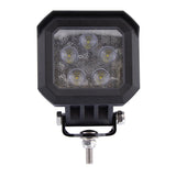 4-1/2" Square 5 LED Work Light with Heated Lens