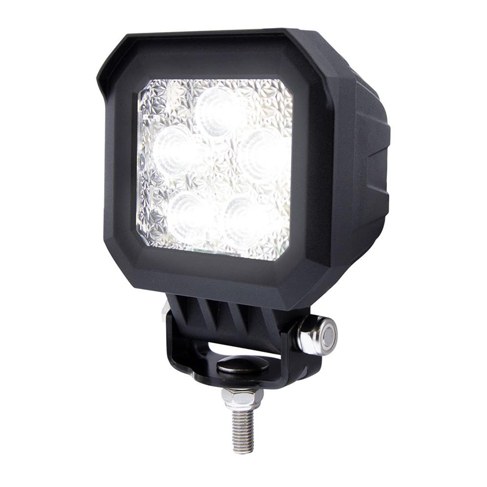 4-1/2" Square 5 LED Work Light with Heated Lens