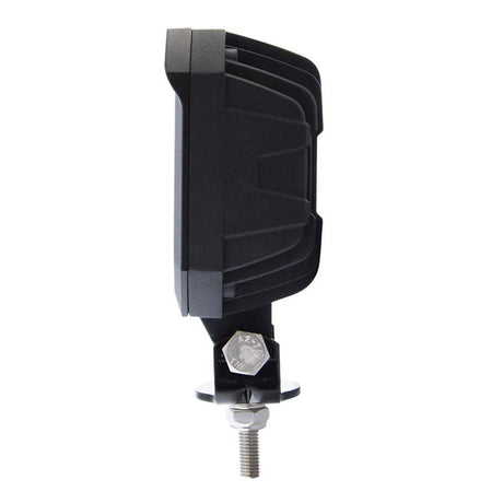 Another angle of 4-1/2" Square 5 LED work light with heated lens