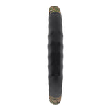 Camouflage Cloth and Suede 18" Steering Wheel Cover - Woodland Style