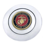 US Marines Steering Wheel Horn Button with Metal Medallion