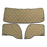Kenworth T680, T880, W990 ZenEclipse Blackout Window Covers - Tan