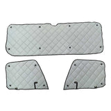 Freightliner Columbia, Century, Coronado 122, 132 ZenEclipse Blackout Window Covers - Grey