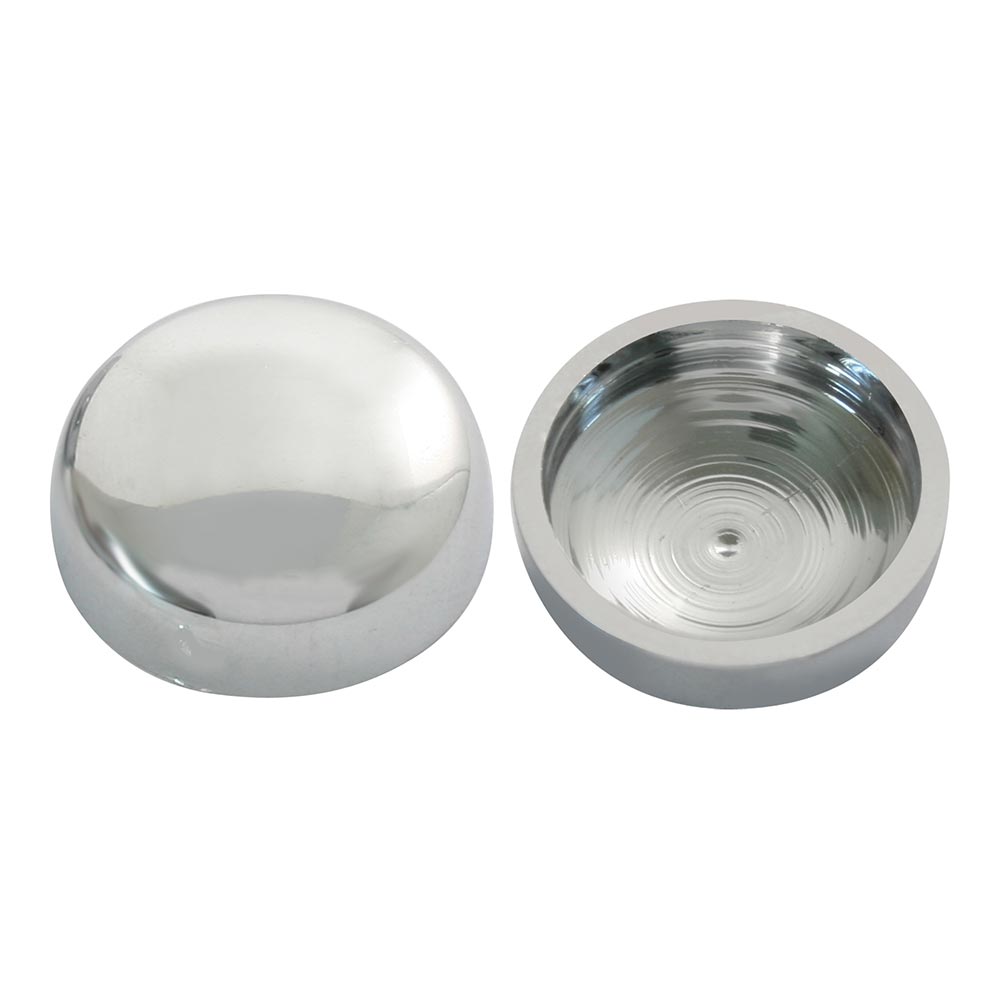 Chrome Snap-On Cover for 14/14 Screws 10PK