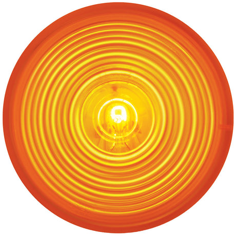 2-1/2" Amber marker light, close-up